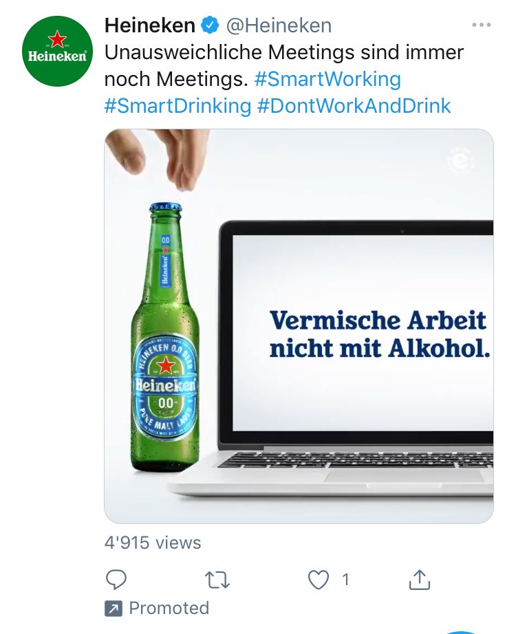 aggthar's tweet image. Ich bekomme da widersprüchliche Werbung auf Twitter.. 😅🍻🙈