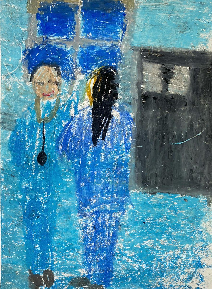 Bethlem_Gallery's tweet image. 📩 Postcard Project Submission 📩

An anonymous submission for our lockdown postcard project, three pieces titled &apos;NHS Nurses at Work&apos;.

#letsconnect #lockdownprojects #bethlemgallery #postcardproject #painting #drawing