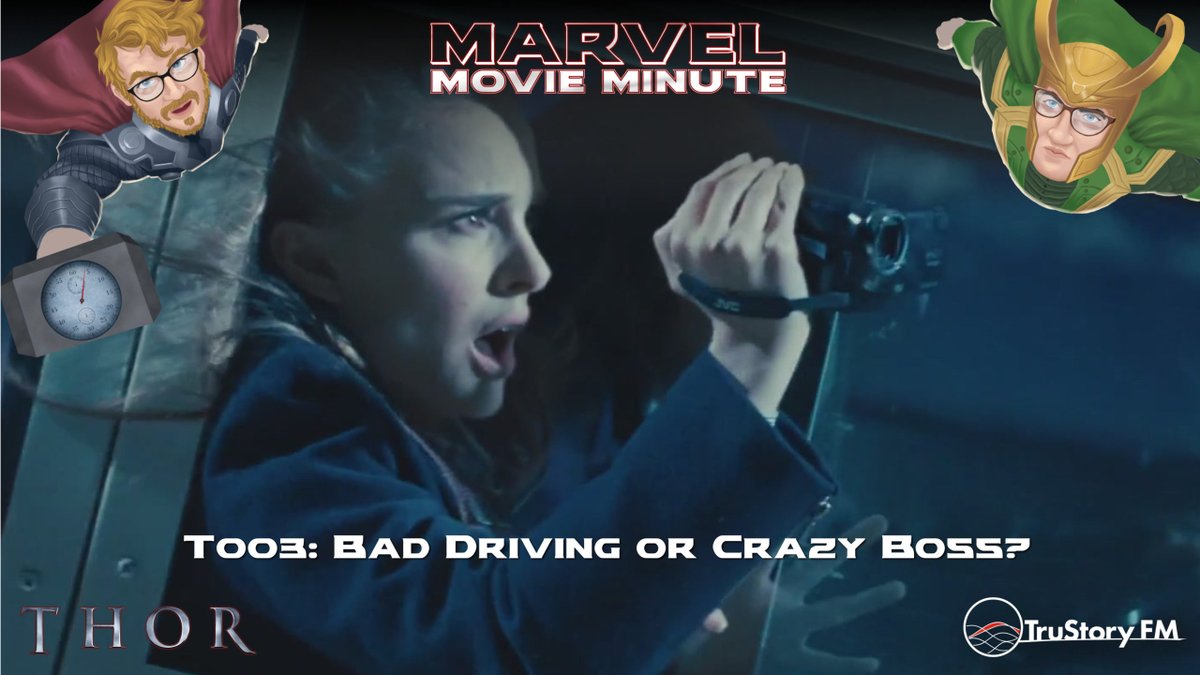 New Minute! Thor 003: Bad Driving or Crazy Boss?
In this minute of Kenneth Branagh’s 2011 film ‘Thor,’ we see Jane, Darcy, and Erik drive like maniacs to an atmospheric disturbance then hit a man inside it.

https://t.co/1nTbXtKdkJ https://t.co/bPfFKLsJW9