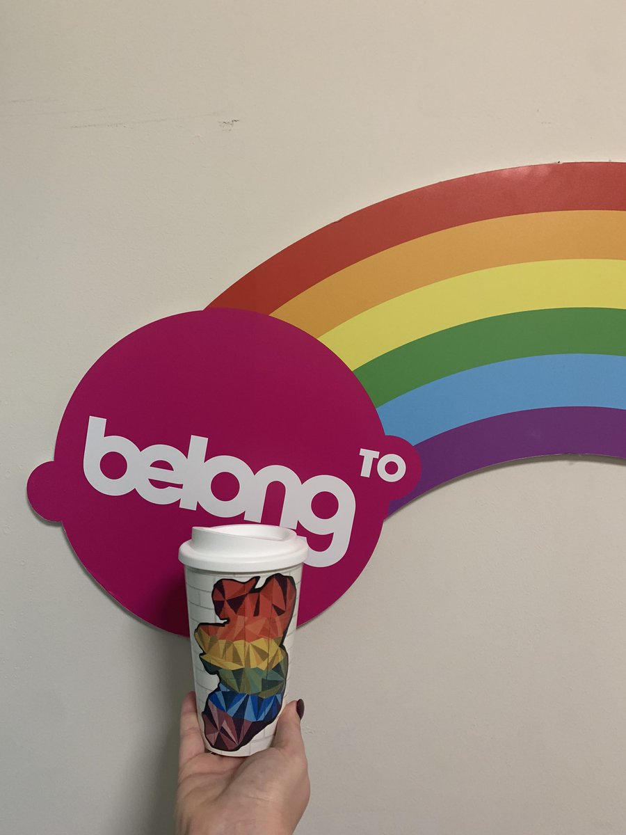 jphc87's tweet photo. Thanks to @BeLonG_To for my new travel mug. I will use it with pride 🏳️🌈. I am proud to be a part of our school’s Safe and Supportive Schools journey. #lgbtinschools #LGBTQ #lgbtqally #safelearningspace #equityineducation https://t.co/OY94LW3K36