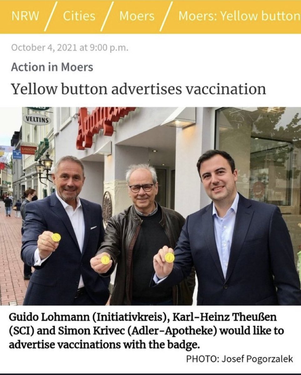 JonnyQPublic's tweet image. FFS #Germany. Haben Sie nichts gelernt? #vaccinationbutton #yellowbutton #yellowstar #Judenstern #Vollkreis