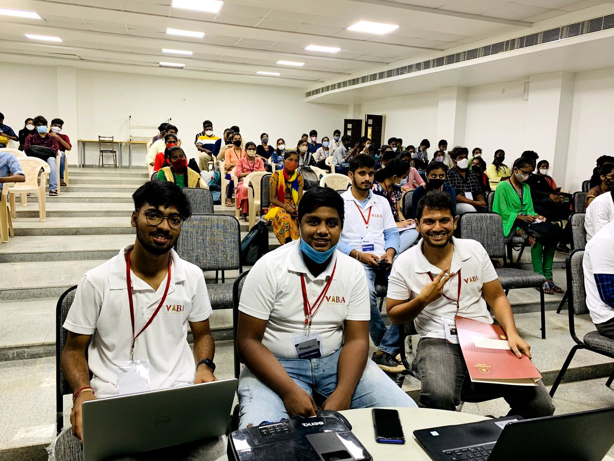 vaagdevicollege's tweet photo. Album - Hack for the Need 2.0 (1)
#VIBA #VAAGDEVI
@VIBA___ @DrShantaThoutam
@RICH_Hyd @teamTSIC https://t.co/FWo2cKUGrB