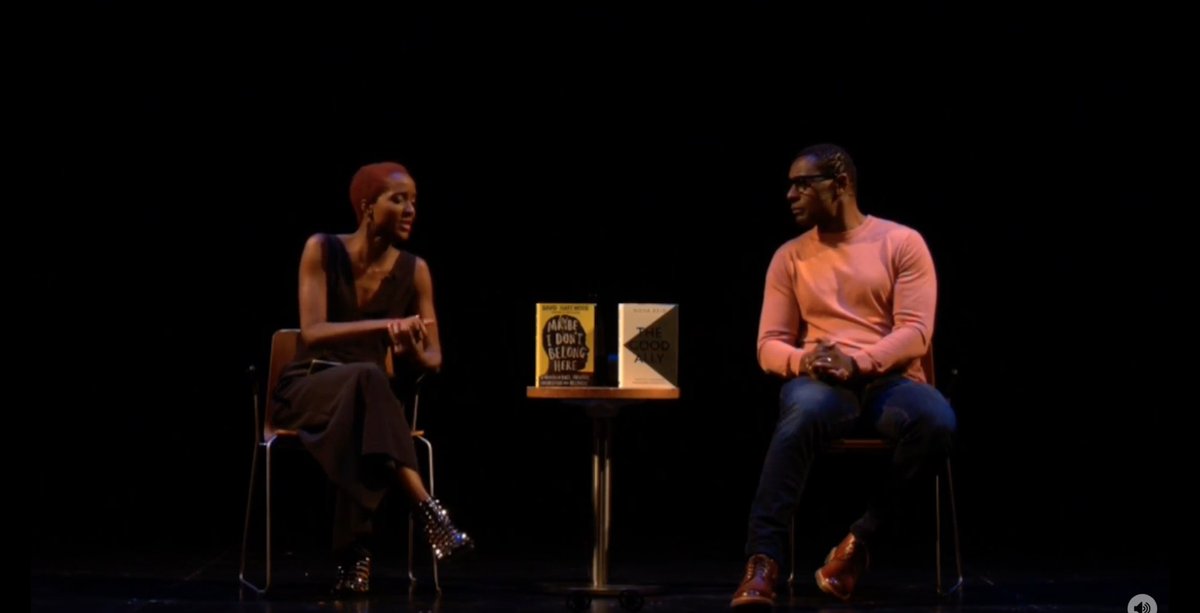 curiousmePinar's tweet photo. Listening &amp; watching this conversation between two wonderful people @novareidoffic &amp; @DavidHarewood Such an open-hearted, raw, honest, and powerful conversation, about racism, their experiences, mental health, historical trauma, and their books. Thank you both for sharing this❤️ https://t.co/wAlH9T5mTj