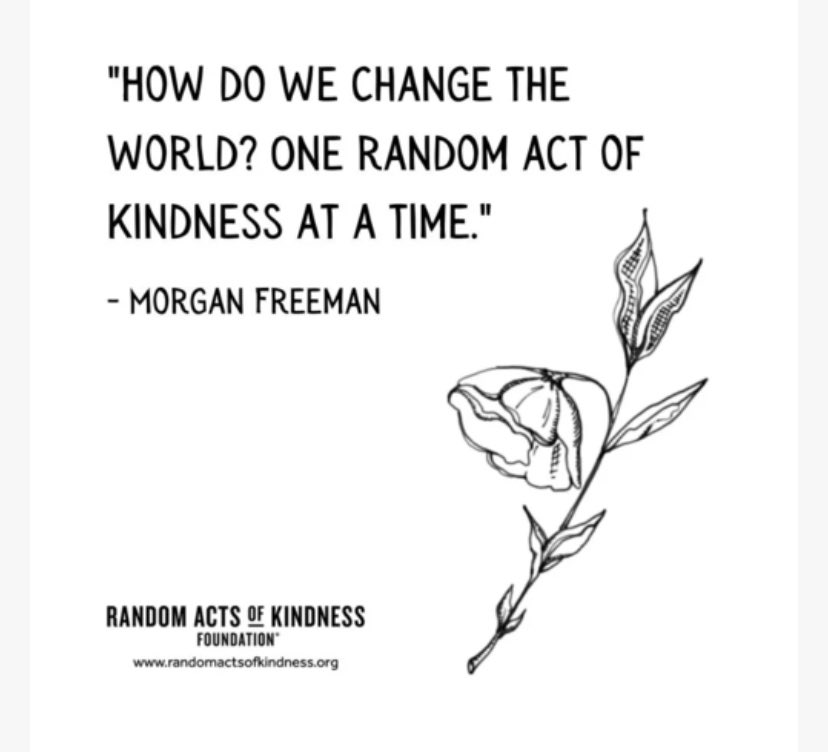 ShannonLVG's tweet photo. What will you or have you done today to change the world?♥️🌎 #KindnessMatters https://t.co/sJ68hwPf5p