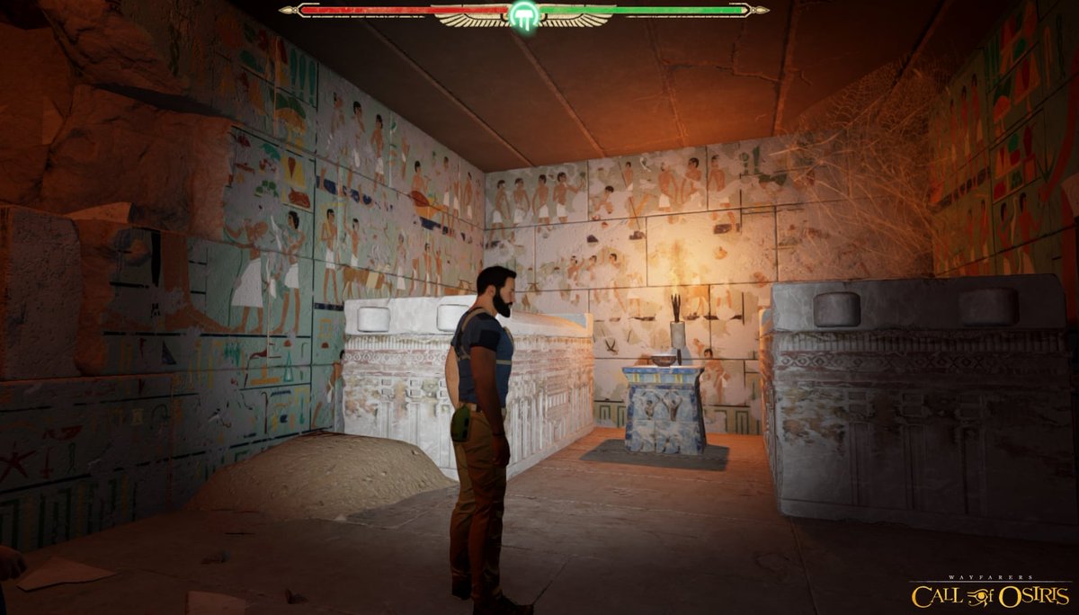 ActaLogic's tweet photo. What treasures await deep under famous pyramids where time stands magically still?
Follow #CallOfOsiris: https://t.co/siScTKnw57
#gaming #gamer #game #indiegames #indiegame #gamedev #indiedev #IndieGameDev #videogames #PS5 #Xbox #Playstation4 https://t.co/Jwzms4x1BJ