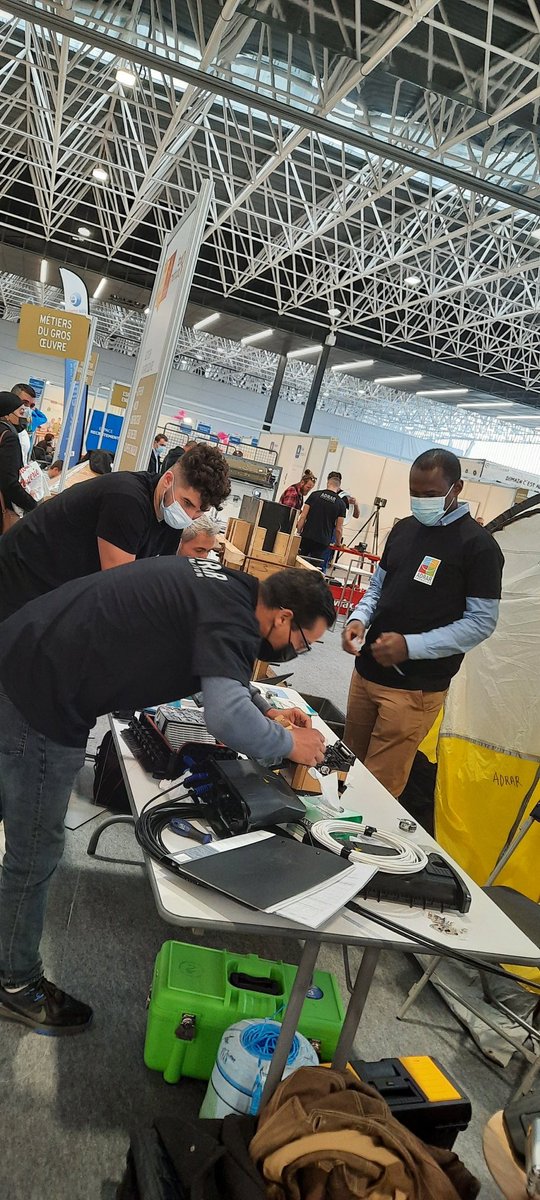 fran_dgp's tweet photo. @adrarformation présent au #TAF21 #toulouse Parc des expositions #MEETT les 6 et 7 octobre 2021 de 9h à 17h. Démonstration des métiers des réseaux et télécommunications sur le Pôle BTP. https://t.co/kDYYsItWlP