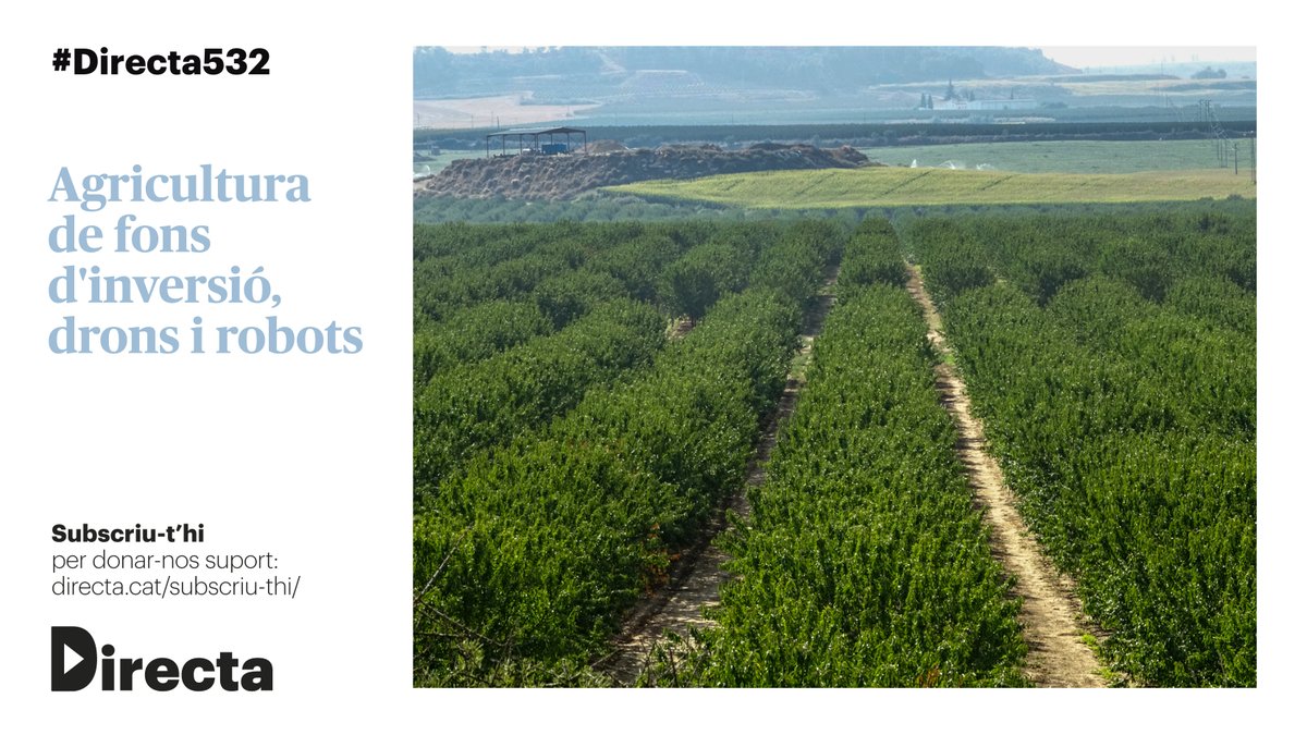La_Directa's tweet photo. #BatallaPerLaTerra | A l’Estat espanyol hi ha més de 30 fons que inverteixen en agricultura i alimentació. A Catalunya, entre les principals empreses es troben #Nestlé, #CocaCola, #Haribo, #Carrefour, #AmazonPantry o #Cargill https://t.co/R978kFJpmy
✍️ @EsterFayos
#Directa532 https://t.co/u6rIMiGS5t