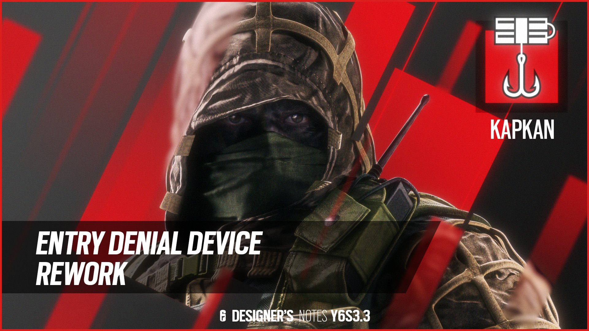 Rainbow Six Siege In Our Y6s3 3 Designer S Notes We Cover The Latest Balancing Changes Coming To The Test Server Later Today Increased Total Armor Panels Entry Denial Device