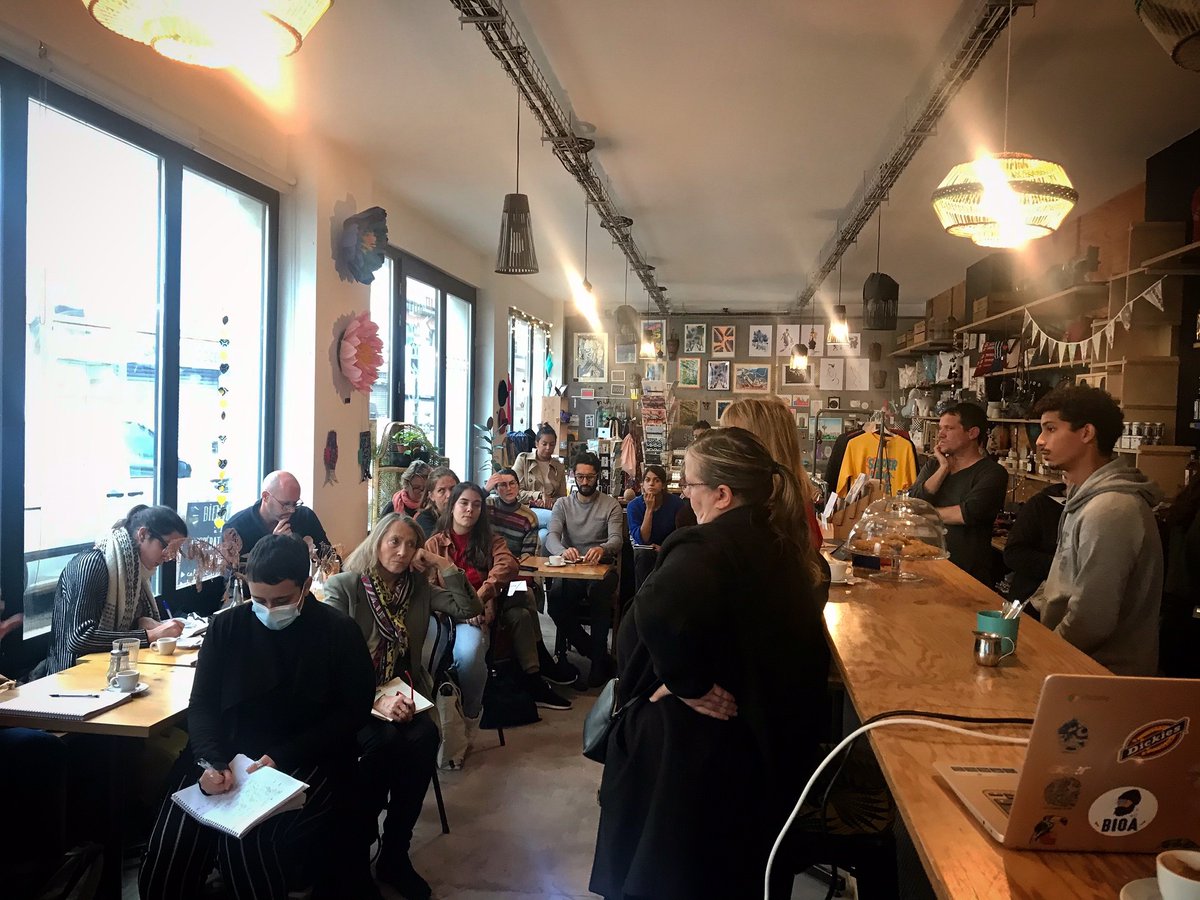 👀Hier se tenait la réunion d'information du 8ème appel à projets de l'Arc de l'Innovation ! 
Merci à la <a href="/pointcarre_coop/">Coopérative Pointcarré</a>  de nous avoir accueillis et à tous les participants ! Retrouvez toutes les infos ici 👉bit.ly/39RVA8A
Et postulez jusqu’au 19 octobre✍️