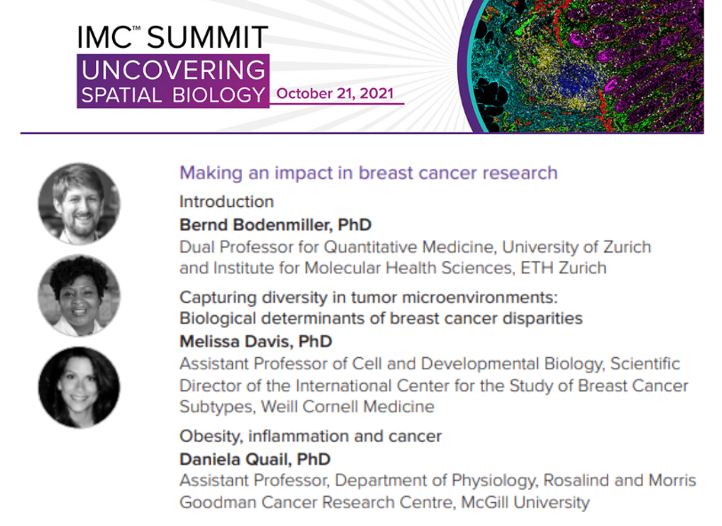 Standard_BioT's tweet photo. October is #BreastCancerAwarenessMonth, and two excellent presentations on this topic will kick off #IMCSummit21. To support #breastcancerresearch, Fluidigm will make a donation for every attendee, with the proceeds going to the charity, @touchbbca.
https://t.co/oyZDgDOALe https://t.co/p4kDlBGEWj