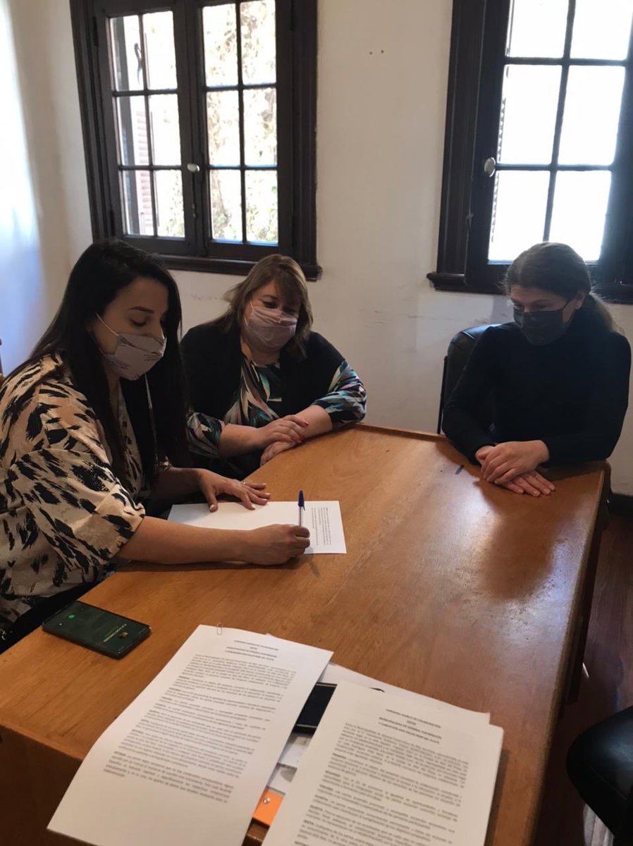 generomgp's tweet photo. Estamos muy felices de formalizar nuestra alianza con la Fundación Dar Salud . Esta semana se firmó el Convenio de mutua colaboración con la presencia de la secretaria de Desarrollo Social, Verónica Hourquebie y la presidenta de la Fundación Antonella Galeano.⁣ https://t.co/kp4GF3oKIF