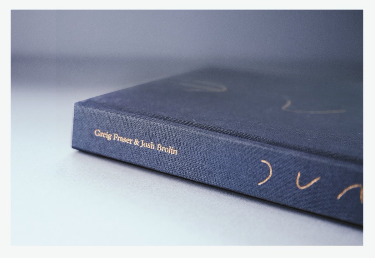Here it is, exclusive images of our #Dune limited edition book design. We not only designed the book but got to experiment with the words of #joshbrolin and the unique candid photography of @GreigfraserD. #dunemovie #LimitedEdition available for $595 at <a href="/insighteditions/">Insight Editions</a>