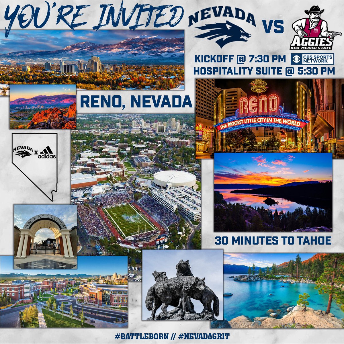 Thanks <a href="/NevadaFootball/">Nevada Football</a> &amp; @NV_SClapham for the invite!!
<a href="/CoachRWheat/">Ronnie Wheat</a> <a href="/Vai_Taua/">Vai Taua</a> <a href="/CoachMcKinney20/">Lorenzo McKinney</a> <a href="/BellevueFB/">Bellevue Wolverines Football Family</a>