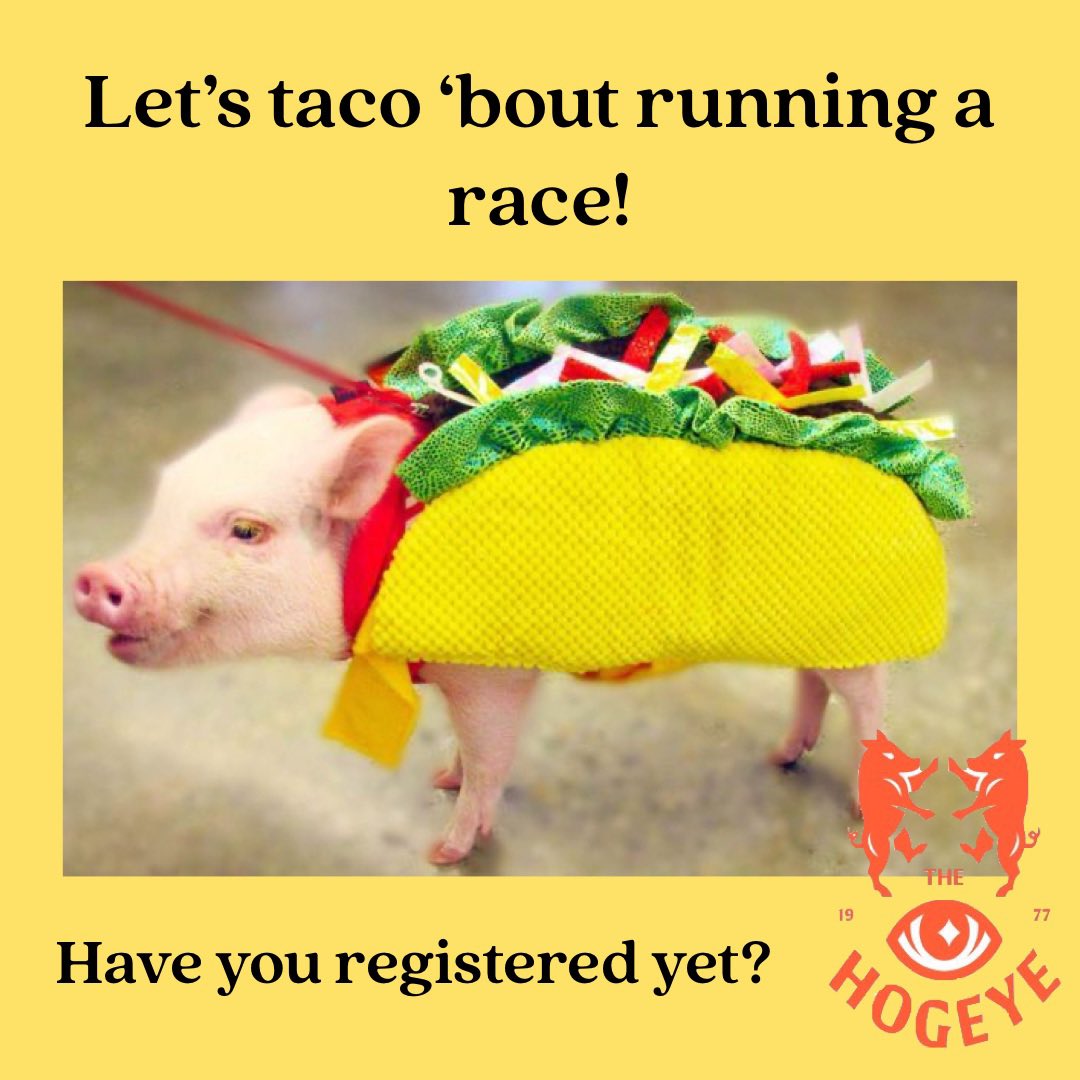 Come and get your Pig on! It’s happening April 9, 2022! Click here to register: hogeyemarathon.com/information2/r… #HogeyeMarathon #theoneforall #running #race #springdale #Arkansas #marathon #halfmarathon #5k