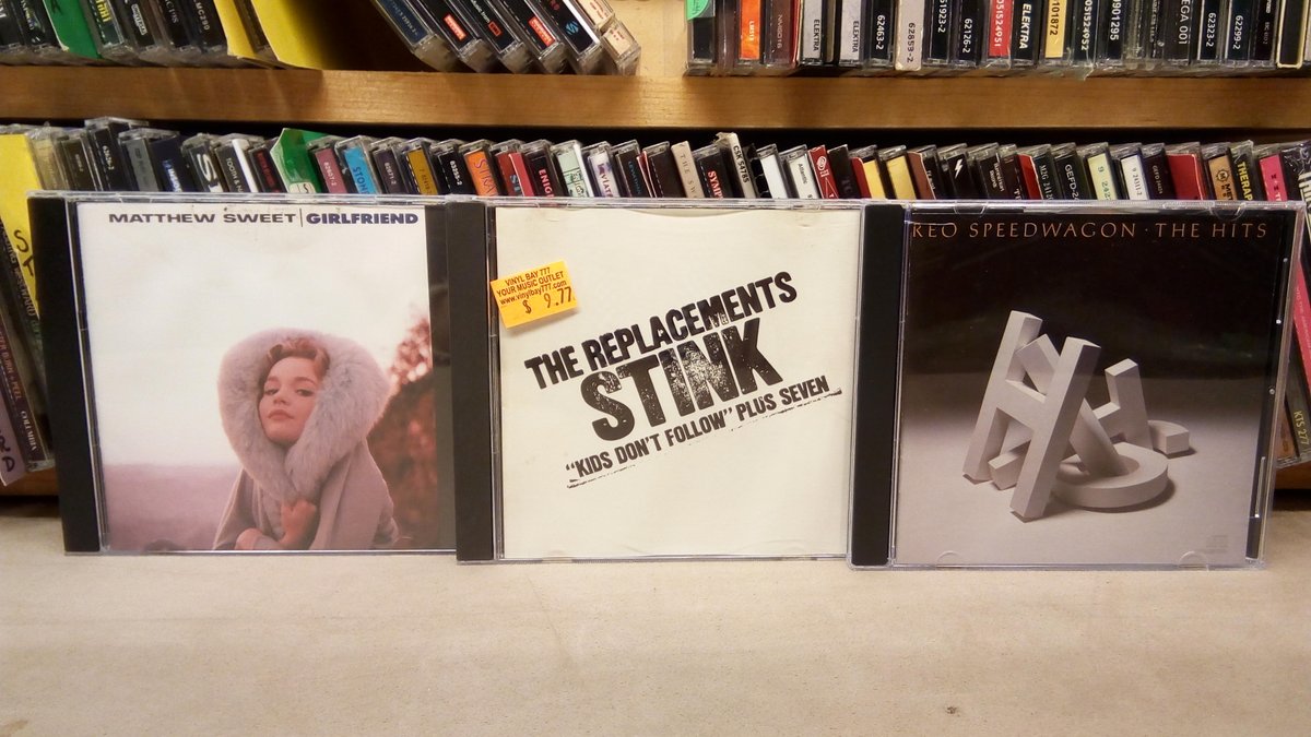 VinylBay777's tweet photo. Happy Birthday to singer #MathewSweet (57), #TheReplacements bassist #TommyStinson (55) and #REOSpeedwagon frontman #KevinCronin (70).

Find music from these artists on new and used #vinyl, #CD and #cassette at #VinylBay777. https://t.co/67ygs6RxZu