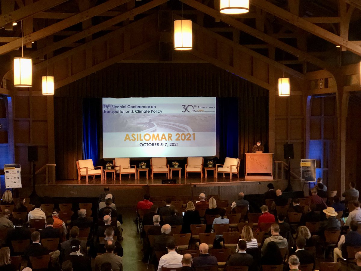 Aaaaaaand we’re off! @DanSperling_ITS is excited to kick off Asilomar 2021. What are you looking forward to most about this year’s conference? #ITSasilomar2021