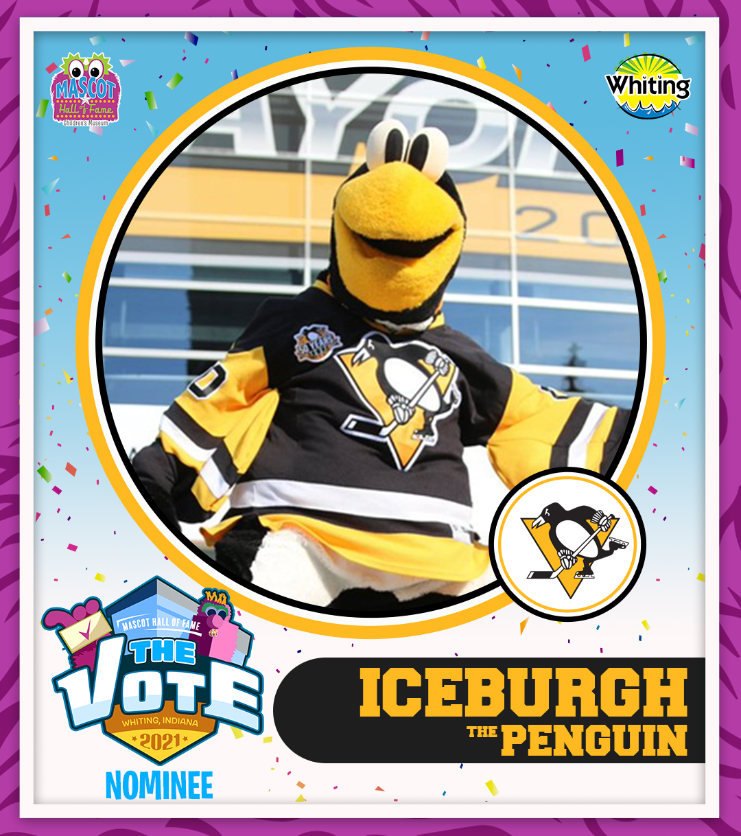 30 Years of Our Favorite Mascot, The video you didn't know you needed.  Iceburgh's origin story ⬇️, By Pittsburgh Penguins