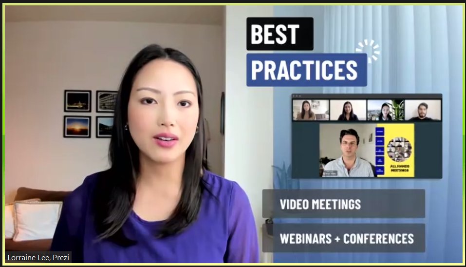 RadkeJen's tweet photo. Video meetings...we are all doing them, but how can you make it more comfortable or interesting?  Great tips from @lorraineklee #NISMWebinar https://t.co/x2QsCQbpQw