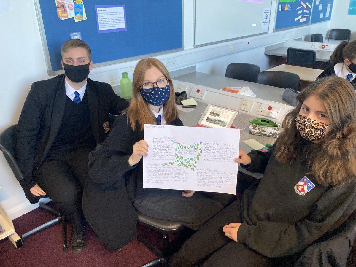 Fantastic day 2 of summit today! Pupils empowered to start to come up with ideas and solutions for our school 🏫 to make it more sustainable! So far, they have created a Google form for pupils , written two letters, planned a video assembly, swap shop &amp; litter app! <a href="/1point5MAX/">1.5 MAX: Global Schools Summit</a>