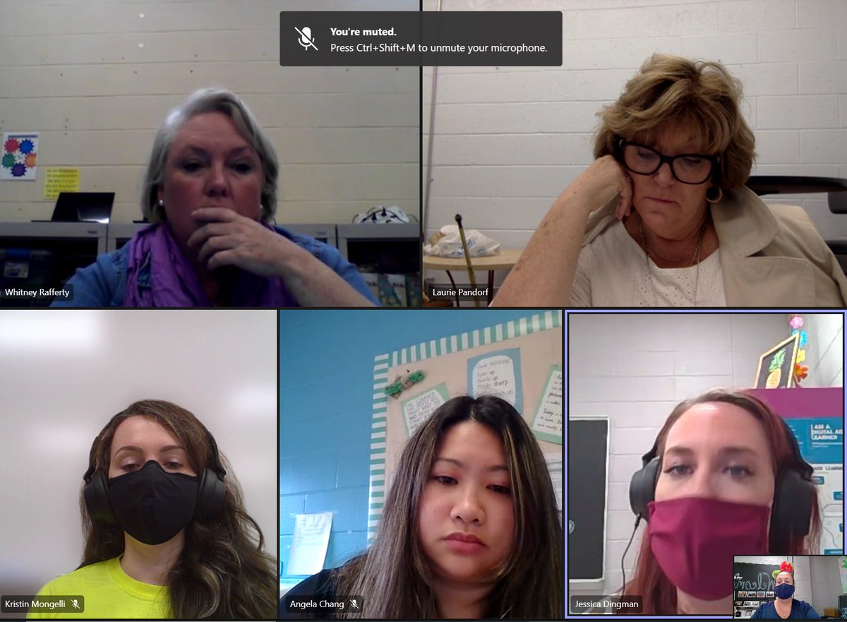 Love the collaboration we have as a K-12 iCoach team. #RandolphSchools