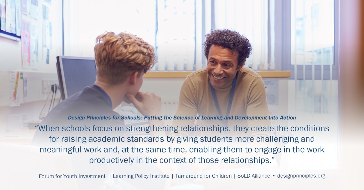 LPI_Learning's tweet image. Principle 2: Environments that prioritize safety and belonging promote and empower youth learning and well-being. #SchoolDesignPrinciples #SoLDInAction k12.designprinciples.org/environments-f…