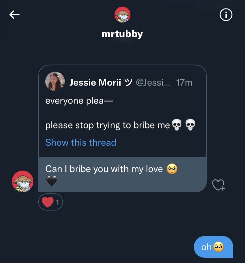 JessieMorii's tweet image. mrtubby knows the way to my heart

@tubbyfat