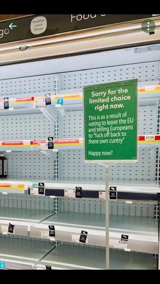 Meanwhile in the UK.