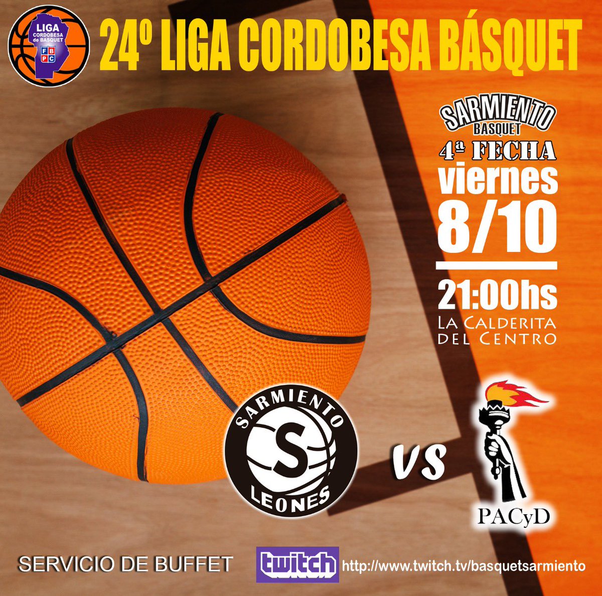 Transmisión en VIVO:

http:/www.twitch.tv/basquetsarmiento

<a href="/basquetFBPC/">Básquet FBPC</a>