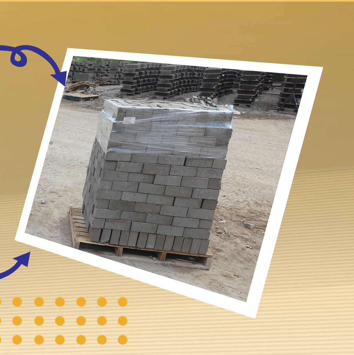 GimboSand's tweet photo. A building brick manufactured to a strict specificaiton ensuring a good quality product at an affordable price.

Promotion is still on!! 📢
Buy 10+ pallets and get 1 for free. https://t.co/9K4EUaS2jP