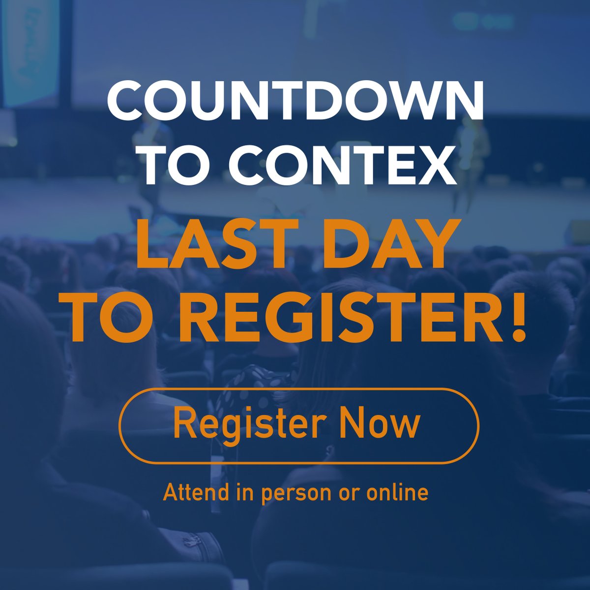 InterceptingH's tweet photo. This is your last chance to sign up and learn about disrupting business models and creating new ecosystems. 
Join us for CONTEX 2021!
https://t.co/XGYBj2yDeV #CONTEXConference #AI #ConvergingTechnologies #VirtualReality https://t.co/mdsRSQFWcc