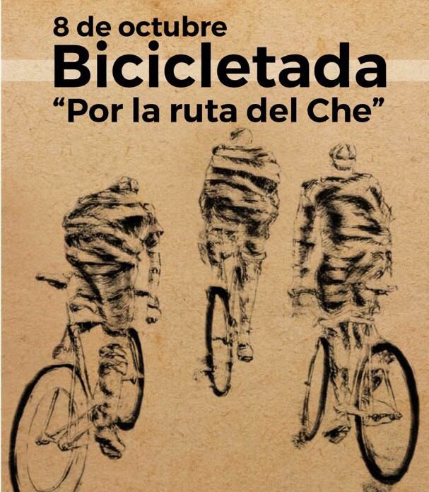 FEU_UCLV's tweet photo. Este año “Por la ruta del Che” será diferente, pero sí será. 😎

🚴🏼‍♂️ ¡Súmate a la iniciativa ! 🚴🏻‍♀️
 
Por esta ocasión tendrá lugar una #Bicletada como relevo de la tradicional caminata. 

Abre #hilo 🧵 para que veas la información completa 👇🏻 https://t.co/n3QyDn27DY
