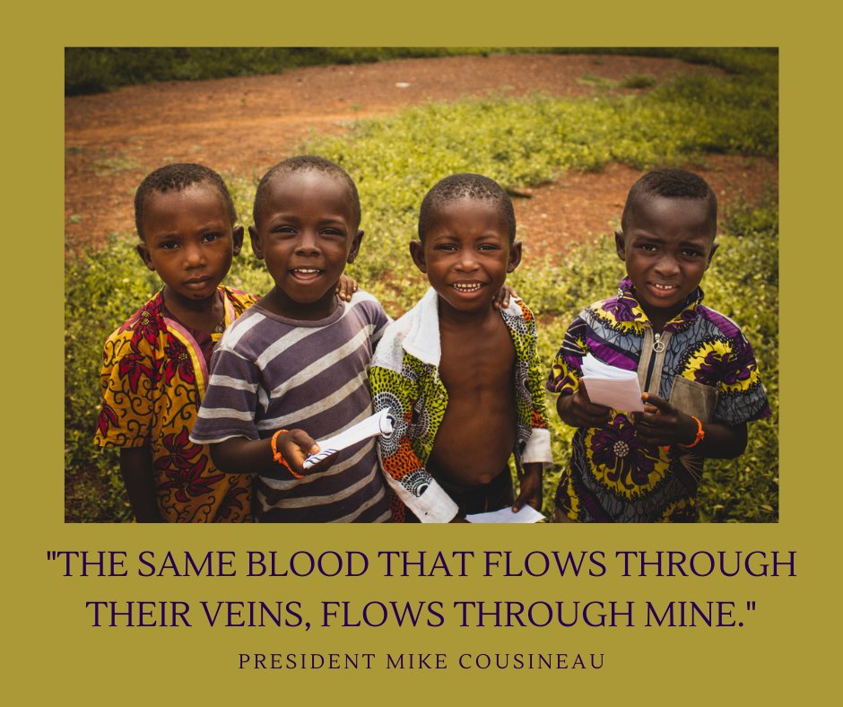 1040i's tweet photo. “The same blood that flows through their veins, flows through mine. They are people that deserve dignity, and that deserve help.” -Mike Cousineau 

We are devoted to giving life and raising up ethical leaders in a self sustaining entity. https://t.co/unFQMRODql