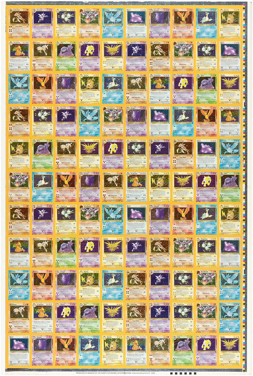 HakesAuctions's tweet photo. #PokemonFans! @HakesAuctions' new sale has this #rare @Pokemon holographic uncut #proofsheet, sure to become a key part of any #collection! Bidding opens Oct. 12!
#Pokémon #Pokemon #PokemonCards #tradingcards #tradingcardgames #games #PokemonCollector #nonsportscards #nonsport https://t.co/bOgTwkT1C4