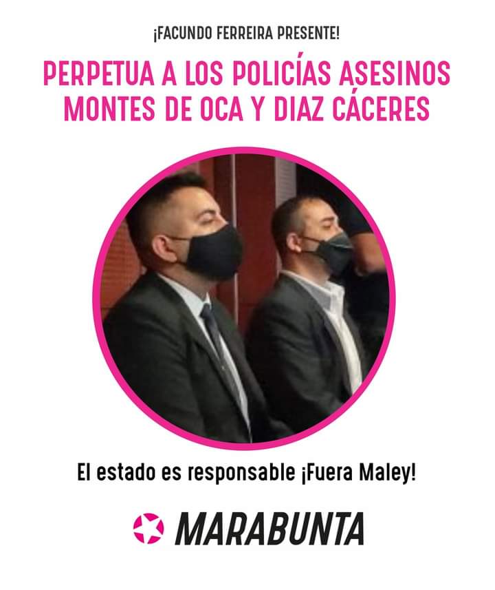 MarabuntaArg's tweet photo. #Tucumán 
FACUNDO FERREIRA ¡PRESENTE!🔥

https://t.co/CVEytI87yH 

#BastaDeGatilloFacil
#ElEstadoEsResponsable #FueraMaley
#FacundoFerreiraPresente https://t.co/gZlvXbQ9fc
