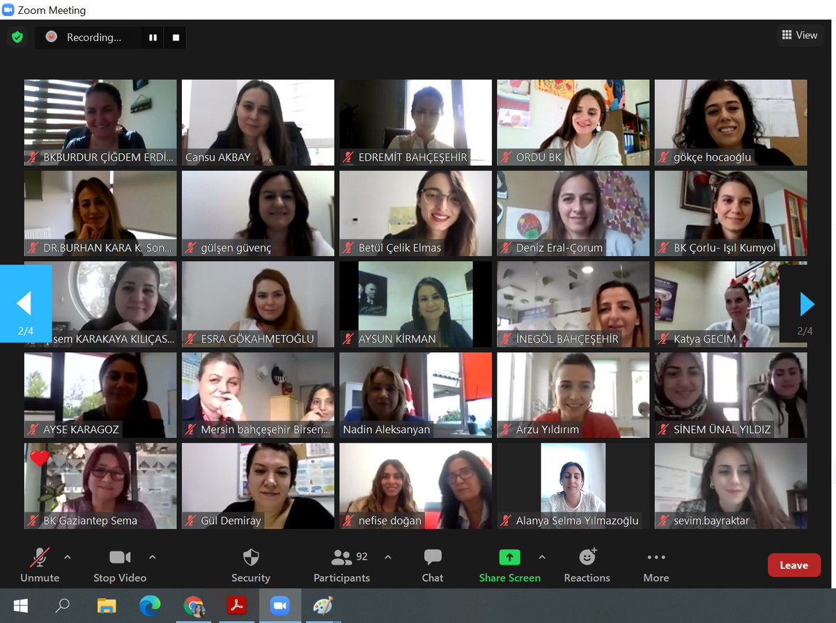 Biz büyük bir aileyiz. #BKokulöncesi Hastalıkta, sağlıkta hep birlikte… Uzak hissetmiyoruz. Biz hep yan yanayız. 🎈🎈🎈Kampüslerimizin okul öncesi yöneticileri ile 1. gelişim toplantımızı bugün gerçekleştirdik. 🎈