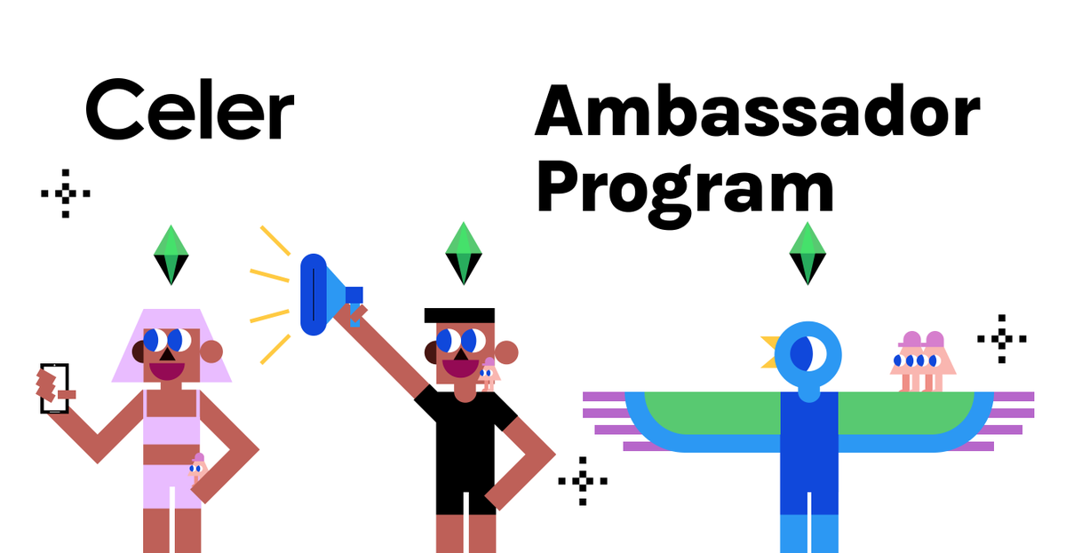 CelerNetwork's tweet photo. We're growing! We're looking to add Celer ambassadors to help support in content creation, organize events, moderate discussions, translate, and more. 

Thanks to our community for the continued support 💖
👉 Details: https://t.co/DPZrOIUfI6 https://t.co/kgBTkvTS7T