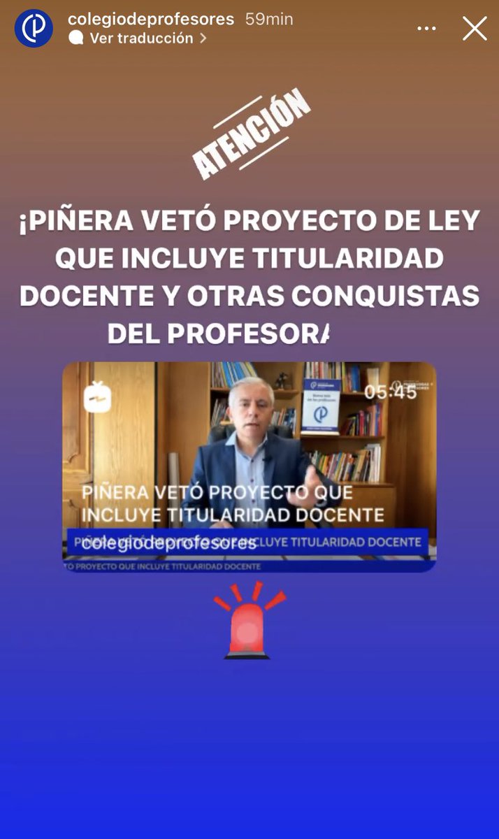 karen_lis's tweet photo. #Faltando 3 días para fuera publicada en el diario oficial el proyecto de ley #TitularidadDocente2021 @sebastianpinera lo veta!!, eso provocará un retraso y generará más incertidumbre a los profesores!
#Piñera
#AcusaciónConstitucional https://t.co/ru48DAcpXp