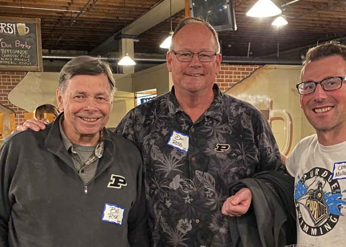SwimmingWorld's tweet photo. Purdue Alumni Endow Scholarship in Honor of Swim Coach Dan Ross - https://t.co/RR1bUmyhOR https://t.co/foU5luEtMW