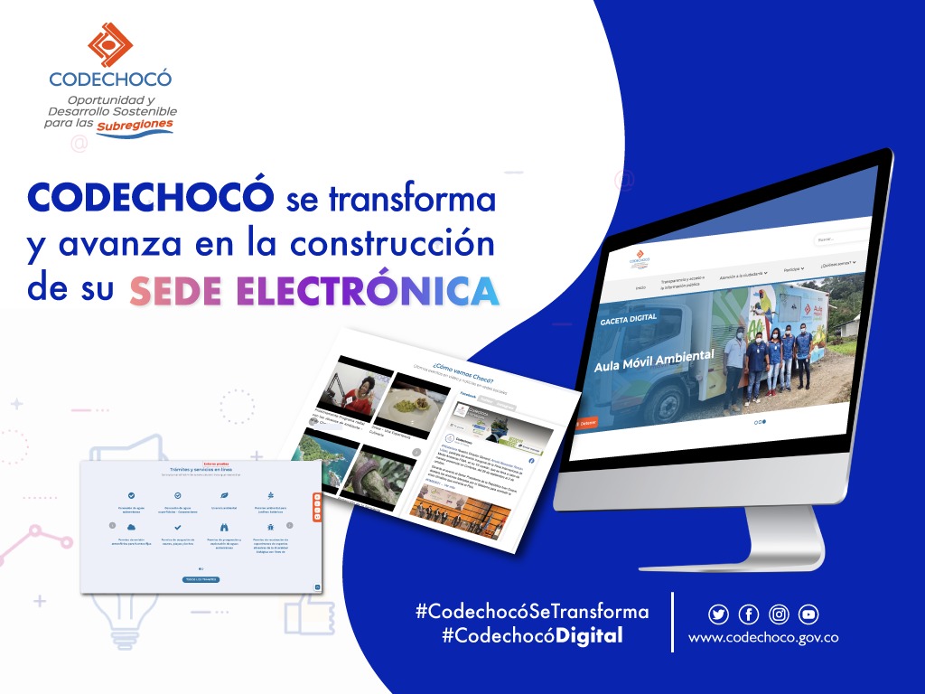 CodechocoCar's tweet photo. ¡Ya casi! podrás conocer la nueva #SedeElectrónica de Codechocó. Te presentaremos una nueva forma de interactuar y disfrutar de todos nuestros servicios. #CodechocóDigital 

https://t.co/cSbyKOWSAF https://t.co/qxAQlN4CPh