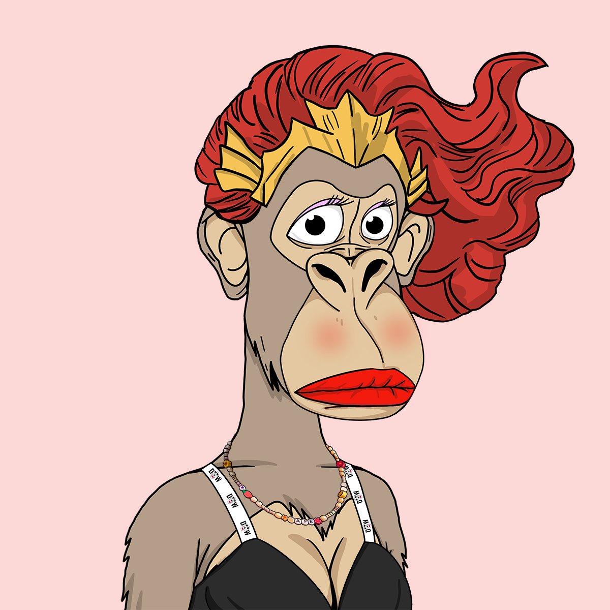 DApeWives's tweet photo. I got my hair done today, what do you think? 👀

#daw #desperateapewives #dapewives #nftcommunity #nftlaunch #nftcollectors https://t.co/3Iqi6m4LhH