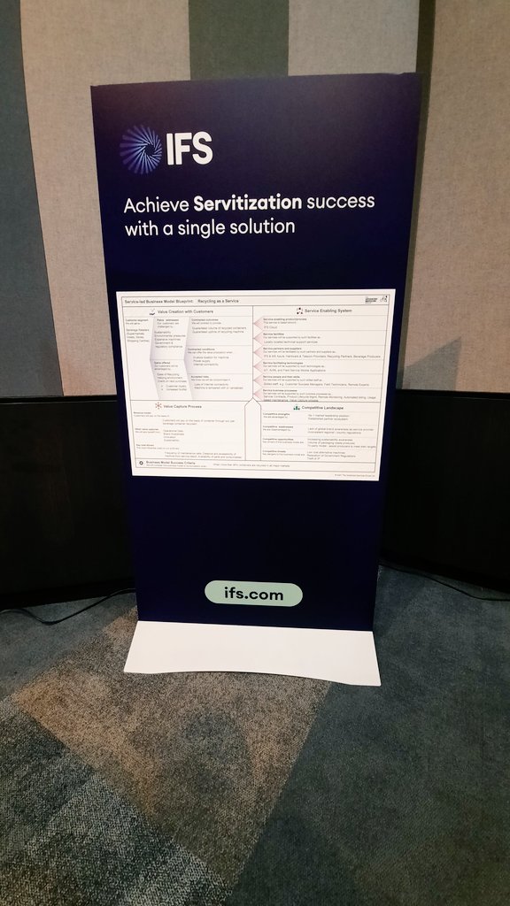 IFSUK's tweet photo. Final day of #ServitizationLive, we've had a great 3 days! Many thanks to @TheASGroup! https://t.co/RrVRCU88M2