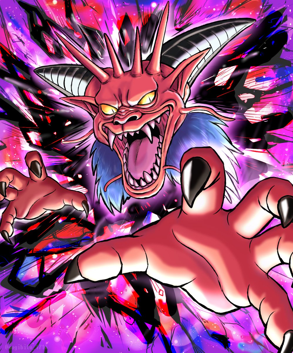 DQモンスターを描くシリーズ「デスタムーア（最終形態）」 ドラクエ6の