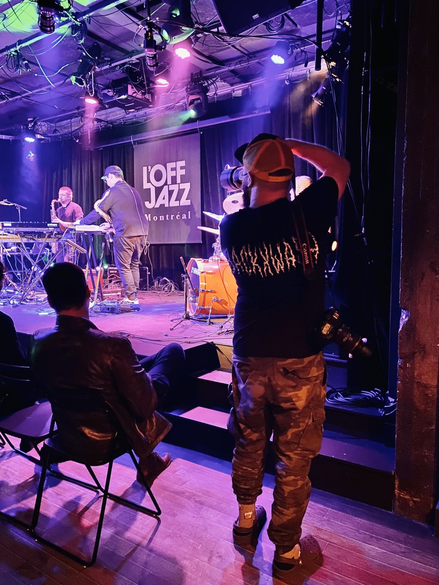 Snapshot ! ⁦<a href="/evanallenshay/">Evan Shay</a>⁩ at Julien Fillion’s awesome concert ⁦@loff_jazz⁩