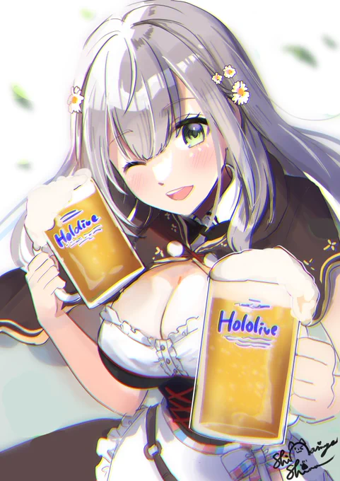 ワンドロで新衣装ノエル団長!
新衣装に一目ぼれして団長のアーカイブ見始めました!可愛い!
最期少し納得いかなかったとこ修正したものが2枚目
#ノエラート #ワンドロ 