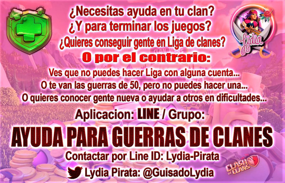 Por favor, si pueden dar ❤️ y RT , mientras más seamos, a más gente en el mundo del coc, se le puede ayudar. Ya somos más de 100 miembros,la familia crece.