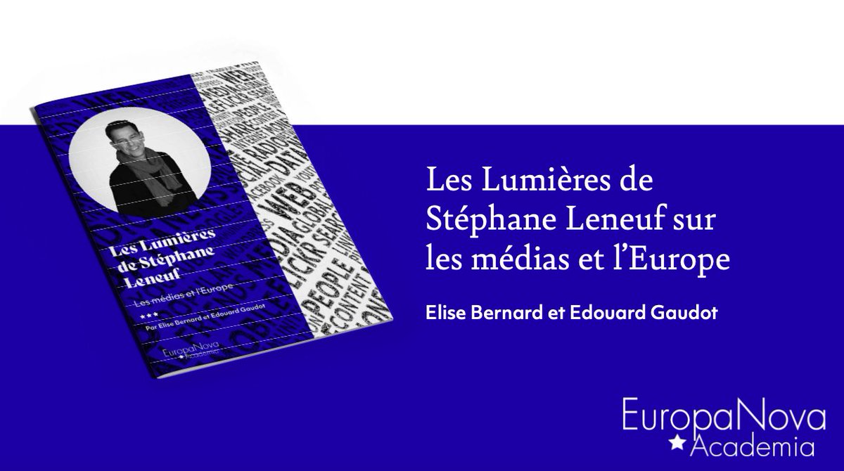 Europa_Nova's tweet photo. 🇪🇺 Les médias et l'Europe

💡 @Stephaneleneuf, journaliste et rédacteur en chef à France Inter spécialiste des questions politiques, économiques et européennes nous apporte ses lumières.

Un entretien mené par Elise Bernard et @EGaudot.

💡 https://t.co/ZbGIzVS9OH https://t.co/HWIXWyruTd