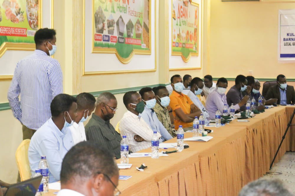 garane_farah's tweet photo. MOIFAR-JSS has conducted today JPLG Quarterly Coordination Meeting at State level, attended by relevant ministries, regional and districts administrations, civil societies &amp; some UN JPLG partners @UNDPSomalia @UNHabitat_Som @ILOSomalia @uncdf @unicefsomalia https://t.co/iW312u4Wd3