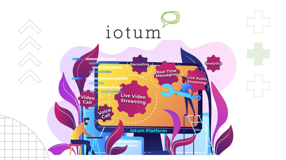 iotuminc's tweet photo. Embed real-time video into web and mobile apps with iotum’s video conference API! 
Click here to learn more----> https://t.co/KTRclhtFIz

#embed #embeddedvideo #livestream #Whitelabel #videochat #videochatting https://t.co/UQoc9YmKAQ