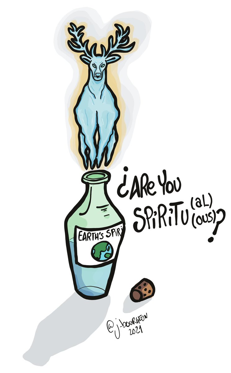 #inktober #inktober2021 
Day 6 - Spirit