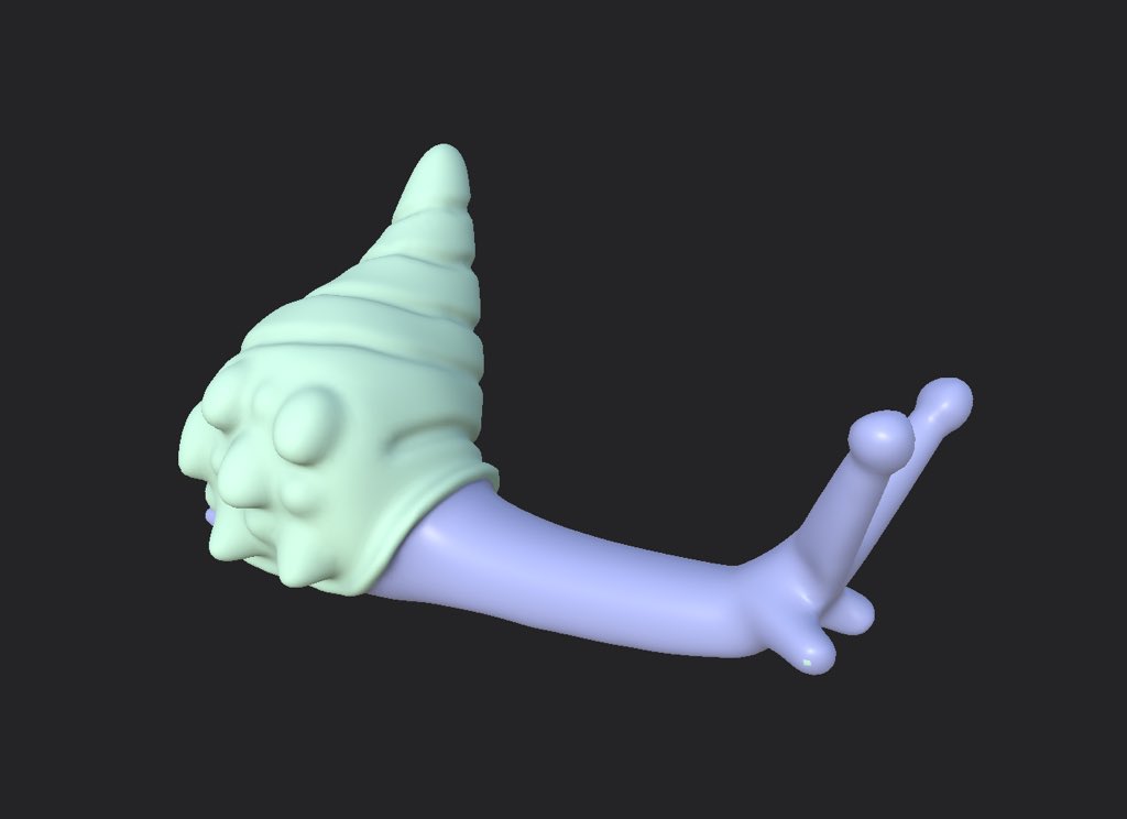 PestWhisperer's tweet photo. To get you excited for @EGX tomorrow we are happy to introduce two more characters: Snail &amp; Ghost Possessed Turnip 👻 🐛 

#wishlistwednesday #wip #workinprogresswednesday #indiegame #indiedev #gamedev #character #lowpoly #adventure #environment https://t.co/3wA3KME0CD